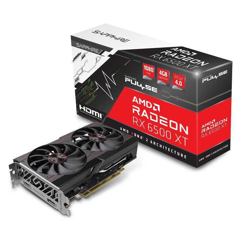 Sapphire PULSE Radeon RX 6500 XT Gaming