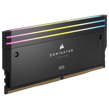 Corsair Dominator Titanium DDR5 RGB 32 Go (2 x 16 Go) 7200 MHz CL34 - Noir