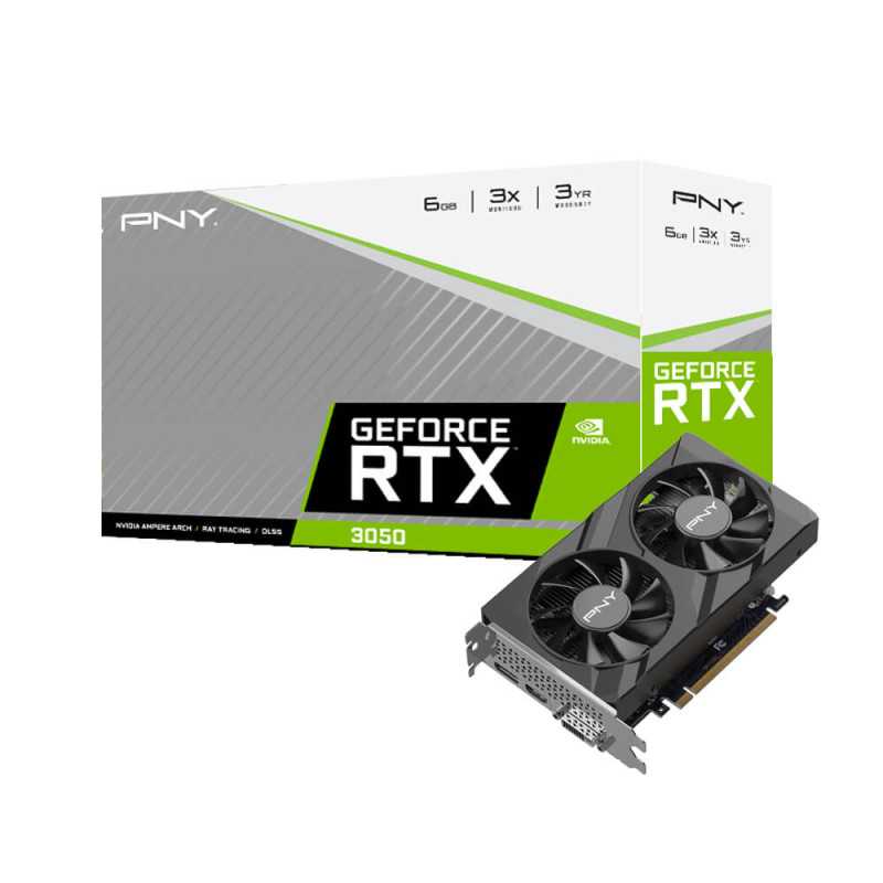 PNY GeForce RTX 3050 6GB Verto Dual Fan
