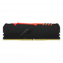 Kingston Technology FURY Beast RGB module de mémoire 16 Go 2 x 8 Go DDR4 3600 MHz