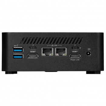 MSI Cubi NUC 1M-001EU Intel Core 7 150U 16 Go DDR5-SDRAM 1 To SSD Windows 11 Pro 0.84L sized PC Mini PC type barebone Noir