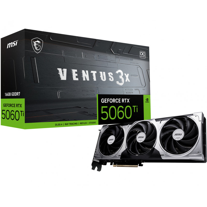 MSI GeForce RTX 5060 Ti 16G VENTUS 3X OC