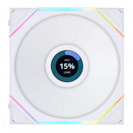 Lian Li Uni Fan TL LCD Reverse RGB - 14cm (Blanc)