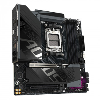 GIGABYTE B850M AORUS ELITE WIFI6E Carte mère - Processeurs AMD Ryzen série 9000, VRM numérique 12+2+2 phases, jusqu'à 8200 MHz
