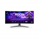 AOC AGON PRO AG346UCD écran plat de PC 86,4 cm (34") 3440 x 1440 pixels Wide Quad HD QD-OLED Noir, Gris