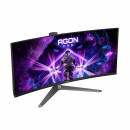 AOC AGON PRO AG346UCD écran plat de PC 86,4 cm (34") 3440 x 1440 pixels Wide Quad HD QD-OLED Noir, Gris