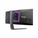AOC AGON PRO AG346UCD écran plat de PC 86,4 cm (34") 3440 x 1440 pixels Wide Quad HD QD-OLED Noir, Gris