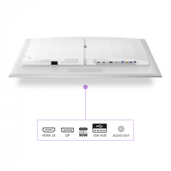 Philips Evnia 8000 32M2N8900 00 écran plat de PC 80 cm (31.5") 3840 x 2160 pixels 4K Ultra HD QD-OLED Blanc