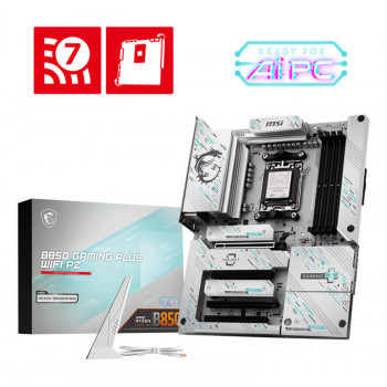 MSI B850 GAMING PLUS WIFI PZ carte mère AMD B850 Emplacement AM5 ATX