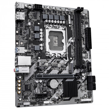 GIGABYTE H810M K Carte Mère – Processeurs Intel Core Ultra (Série 2), VRM 3+1+2 phases, jusqu'à 6400 MHz DDR5, 1 x M.2 PCIe