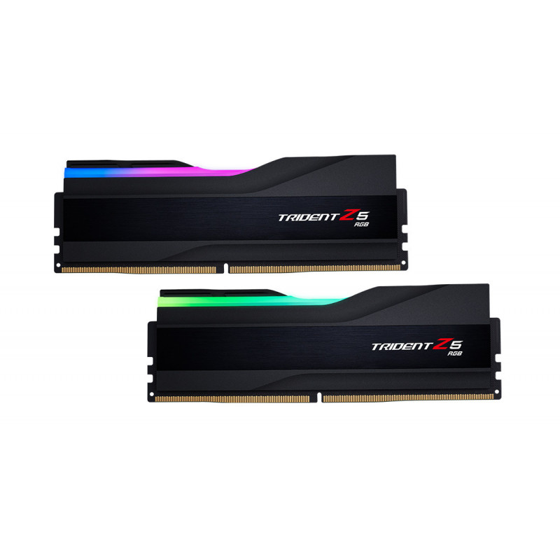 G.Skill Trident Z5 RGB 32 Go (2 x 16 Go) DDR5 6400 MHz CL32 - Noir