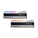 G.Skill Trident Z5 RGB 32 Go (2 x 16 Go) DDR5 6400 MHz CL32 - Argent