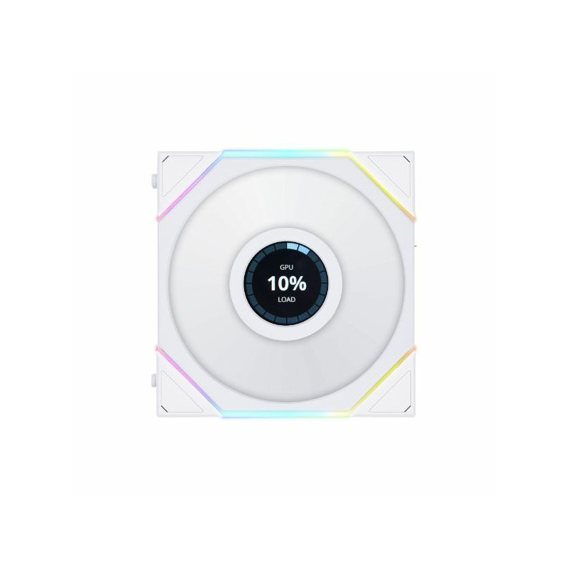 Lian Li Uni Fan TL120 LCD (blanc)