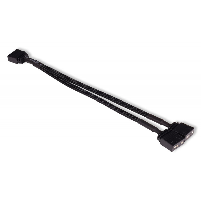 Alphacool Splitter ARGB 3-pin vers 2x 3-pin - 15cm Alphacool Splitter ARGB 3-pin vers 2x 3-pin - 15cm