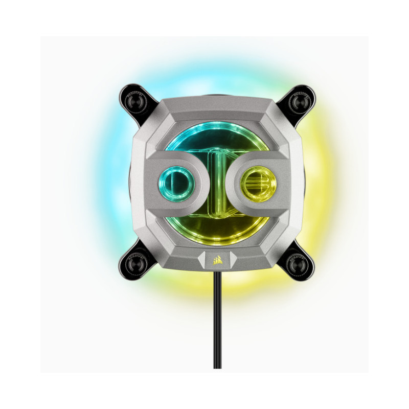 Corsair Hydro X Series XC7 Waterblock CPU RGB - Argent Corsair Hydro X Series XC7 Waterblock CPU RGB - Argent