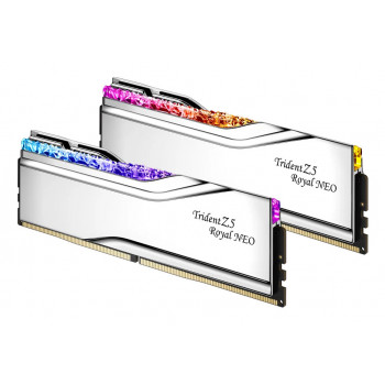 G.Skill Trident Z5 Royal Neo 64 Go (2 x 32 Go) DDR5 6000 MHz CL30 - Argent