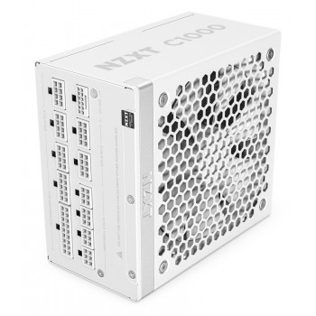 NZXT C1000 Gold ATX 3.1 unité d'alimentation d'énergie 1000 W 24-pin ATX Blanc