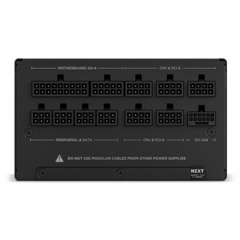 NZXT C1200 Gold ATX 3.1 unité d'alimentation d'énergie 1200 W 24-pin ATX Noir