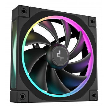 DeepCool FL12-3 in 1 Boitier PC Ventilateur 12 cm Noir 3 pièce(s)