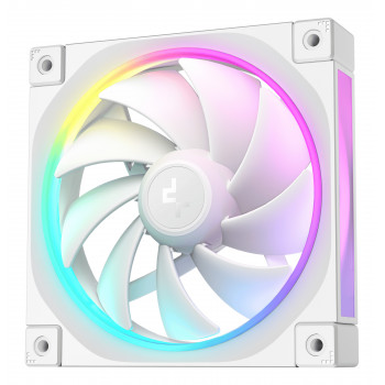 DeepCool FL12 WH-3 in 1 Boitier PC Ventilateur 12 cm Blanc 3 pièce(s)