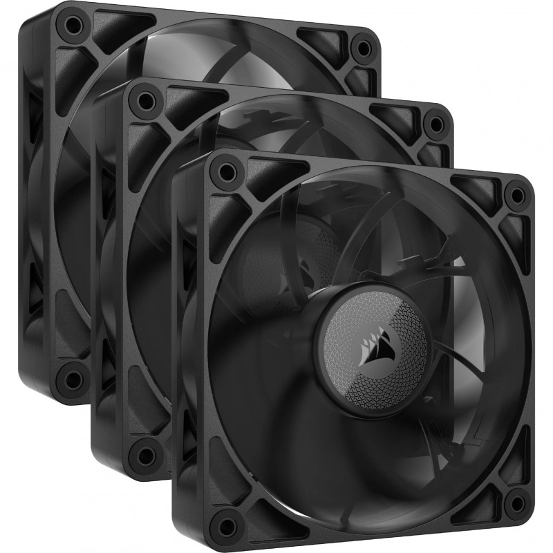 Corsair iCUE LINK RX120 MAX Boitier PC Ventilateur 12 cm Noir 3 pièce(s)