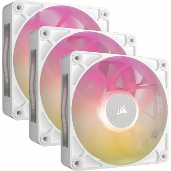 Corsair iCUE LINK RX120 MAX RGB Boitier PC Ventilateur 12 cm Blanc 3 pièce(s)