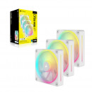 Corsair iCUE LINK LX120 RGB Boitier PC Ventilateur 12 cm Blanc 3 pièce(s)
