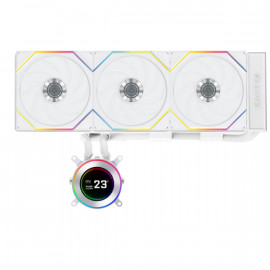 Lian Li GA II Hydroshift II LCD-C 360TL Processeur Refroidisseur de liquide tout-en-un 12 cm Blanc 1 pièce(s)