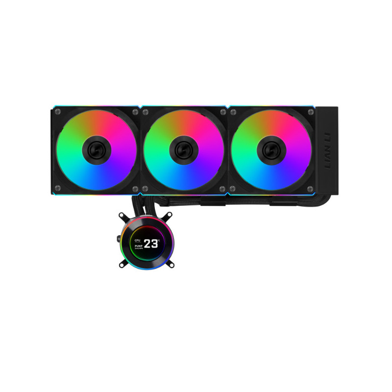 Lian Li GA II Hydroshift II LCD-C 360CL Processeur Refroidisseur de liquide tout-en-un 12 cm Noir 1 pièce(s) Lian Li GA II Hydroshift II LCD-C 360CL Processeur Refroidisseur de liquide tout-en-un 12 cm Noir 1 pièce(s)