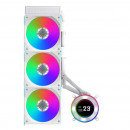 Lian Li GA II Hydroshift II LCD-C 360CL Processeur Refroidisseur de liquide tout-en-un 12 cm Blanc 1 pièce(s)