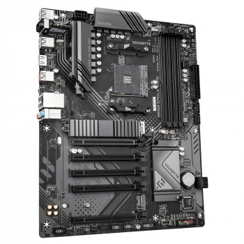 GIGABYTE B550 EAGLE WIFI6 Carte mère - Processeurs AMD Ryzen série 5000 G, VRM 10+3+1 phases, jusqu'à 3200 MHz DDR4, 1xPCIe 4.0