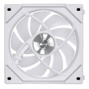 Lian Li UF-RSLIN120-1W système de refroidissement d’ordinateur Boitier PC Ventilateur 12 cm Blanc 1 pièce(s)
