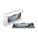 MSI FORGE GK600 TKL WIRELESS SKY clavier Gaming USB + Bluetooth QWERTY Ukrainien Bleu, Blanc MSI FORGE GK600 TKL WIRELESS SKY clavier Gaming USB + Bluetooth QWERTY Ukrainien Bleu, Blanc