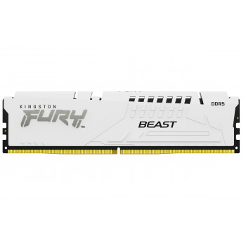 Kingston Technology FURY Beast 32GB 6000MT s DDR5 CL36 DIMM (Kits de 2) White EXPO