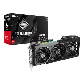 Asrock Radeon RX 9070 XT Steel Legend Dark AMD 16 Go GDDR6