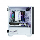 Zalman M4 WHITE unité centrale Mini Tower Noir, Blanc