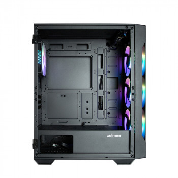 Zalman I3 NEO TG BLACK unité centrale Midi Tower Noir