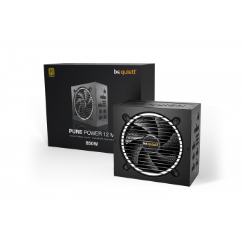be quiet! Pure Power 12 M 850 W | Alimentation ATX 3.1, 80 Plus Gold
