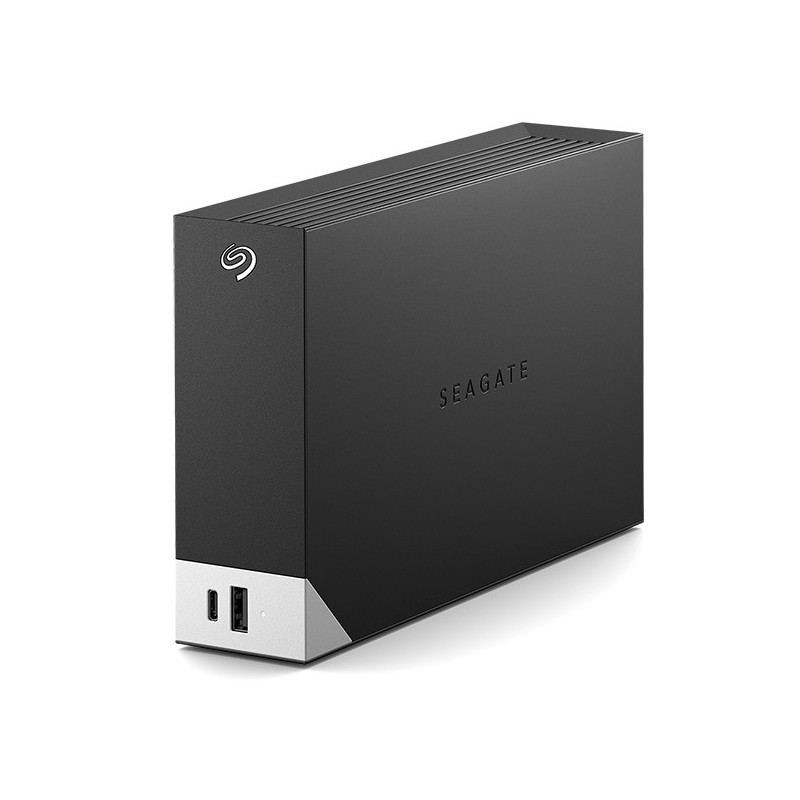 Seagate One Touch HUB disque dur externe 10 To USB Type-A   USB Type-C 3.2 Gen 1 (3.1 Gen 1) Noir, Gris