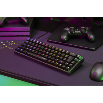 The G-Lab Combo Titanium clavier Souris incluse Gaming USB AZERTY Français Titane