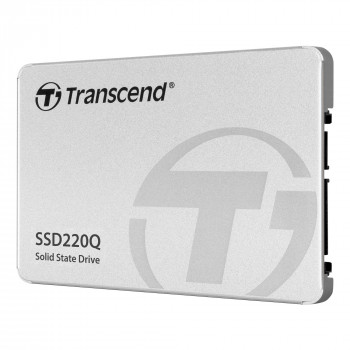 Transcend SSD220Q 500 Go 2.5" Série ATA III QLC 3D NAND