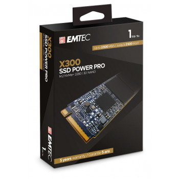 Emtec X300 1 To M.2 PCI Express 3.0 NVMe 3D NAND