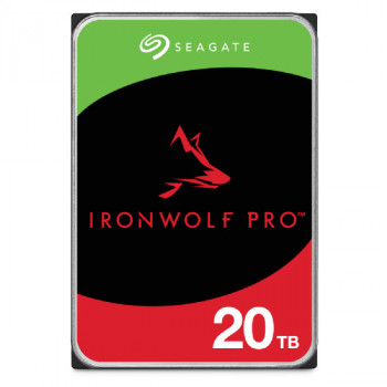 Seagate IronWolf Pro ST20000NT001 disque dur 20 To 7200 tr min 256 Mo 3.5"