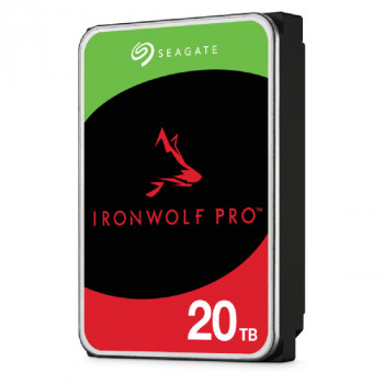 Seagate IronWolf Pro ST20000NT001 disque dur 20 To 7200 tr min 256 Mo 3.5"