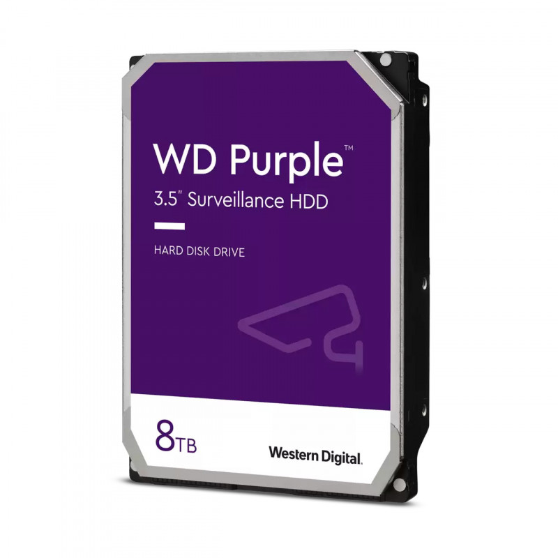 Western Digital Blue Purple disque dur 8 To 5400 tr min 256 Mo 3.5" Série ATA III