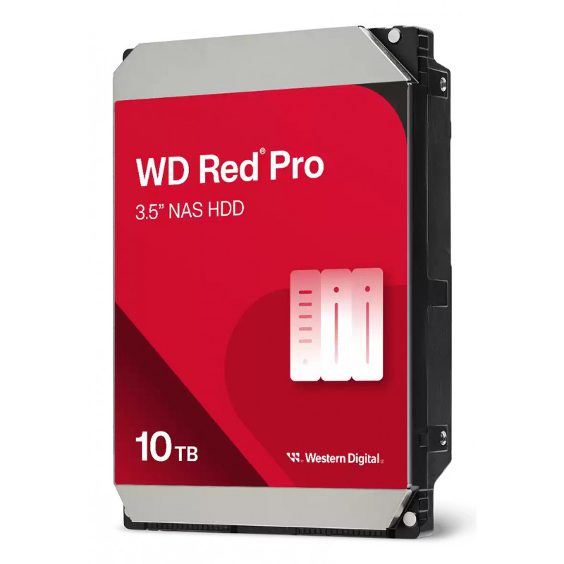 Western Digital Red Pro disque dur 10 To 7200 tr min 512 Mo 3.5" Série ATA III