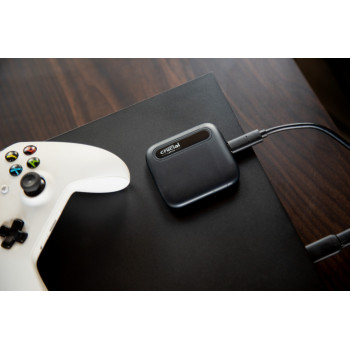 Crucial X6 500 Go USB Type-C 3.2 Gen 2 (3.1 Gen 2) Noir