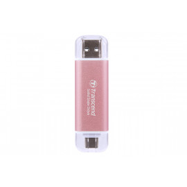 Transcend ESD310 512 Go USB Type-A vers USB Type-C 3.2 Gen 2 (3.1 Gen 2) Rose