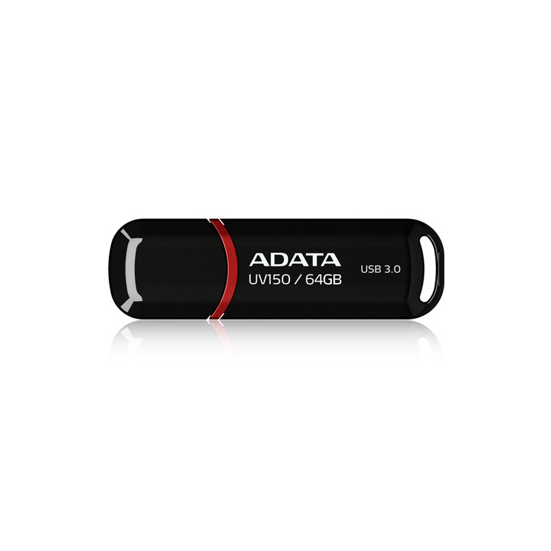 ADATA 64GB DashDrive UV150 lecteur USB flash 64 Go USB Type-A 3.2 Gen 1 (3.1 Gen 1) Noir
