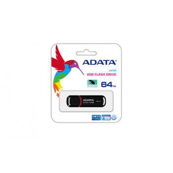 ADATA 64GB DashDrive UV150 lecteur USB flash 64 Go USB Type-A 3.2 Gen 1 (3.1 Gen 1) Noir
